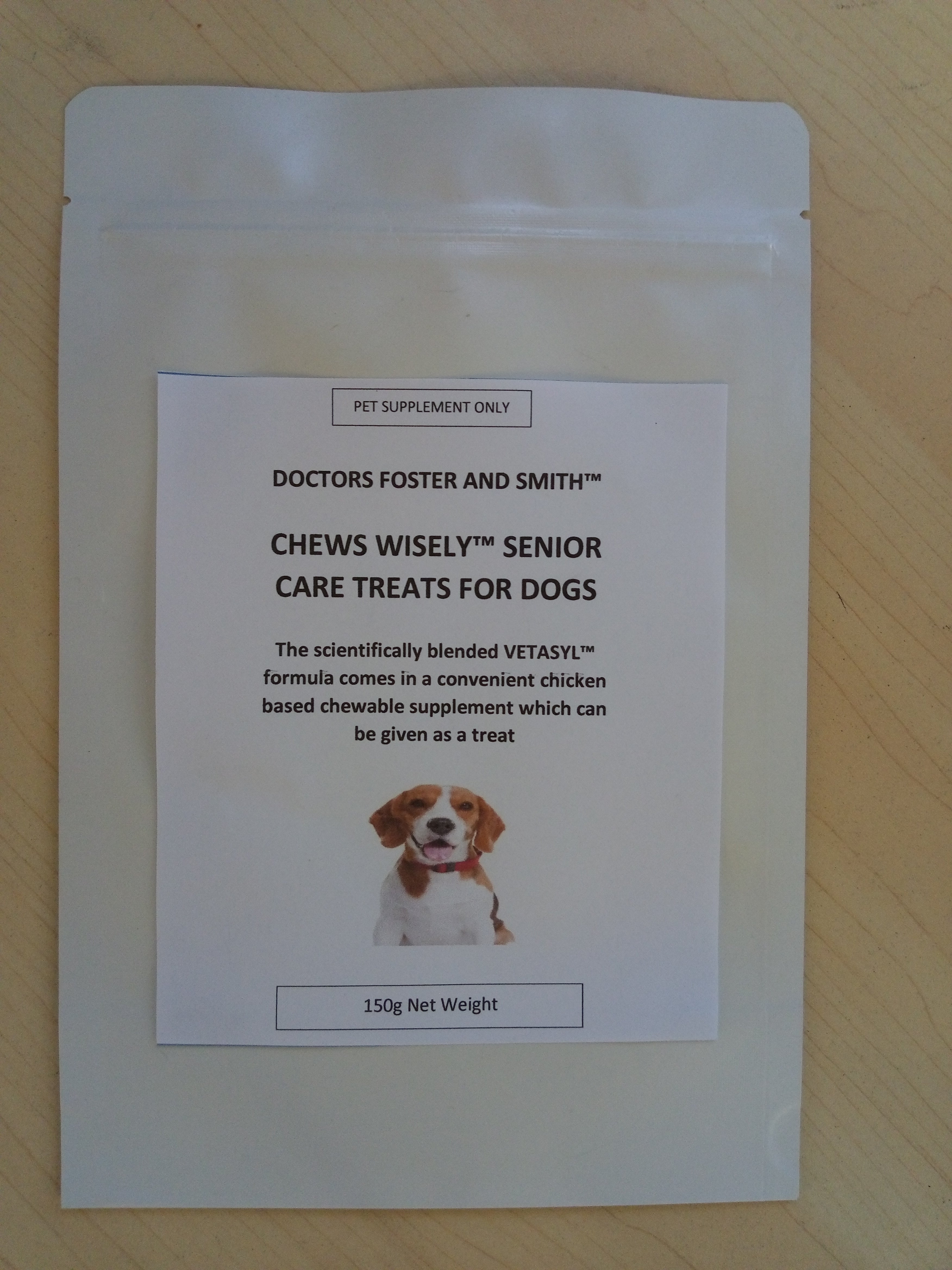 Doctors Foster and Smith Chews Wisely Senior Dog Treats