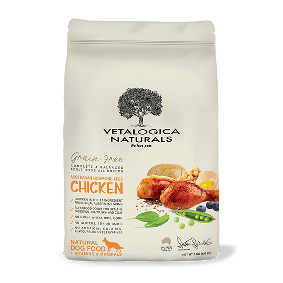 Wheat and grain free dog outlet food