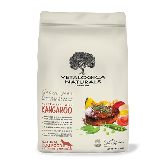 Vetalogica Naturals Grain Free Kangaroo Adult Dog Food Pet