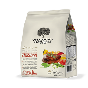 Vetalogica Naturals Grain Free Kangaroo Adult Cat Food 3kg